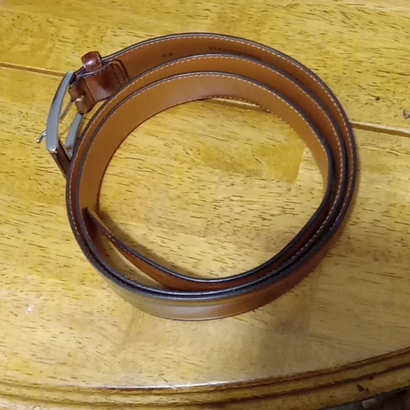 Magnanni Spanish Men's Tan Leather Belt - Picture 7 of 16